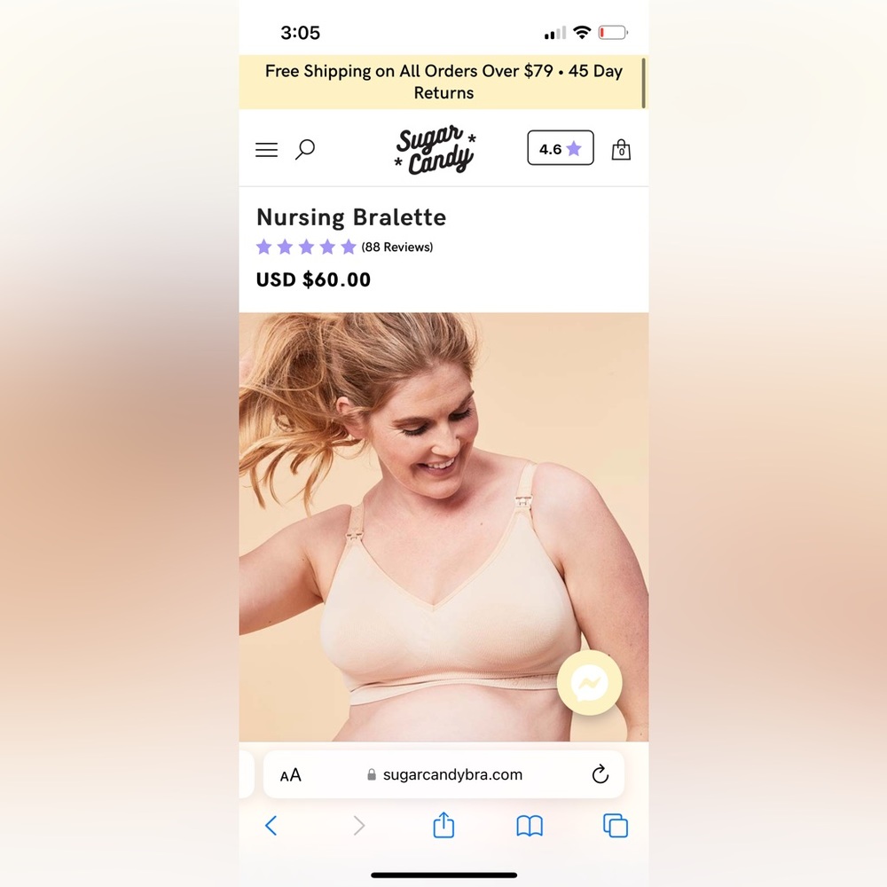 Nursing bra